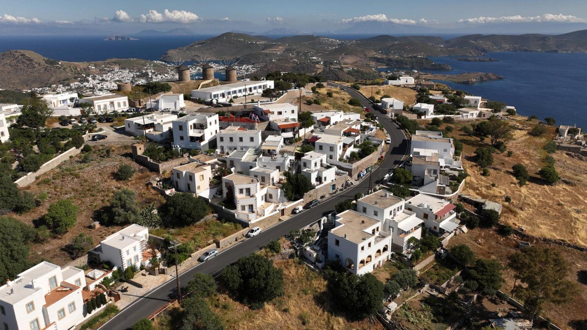 Manos House In Chora Villa Pátmosz Kültér fotó