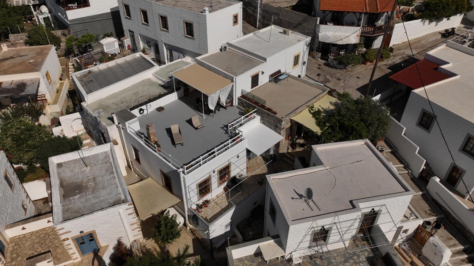 Manos House In Chora Villa Pátmosz Kültér fotó