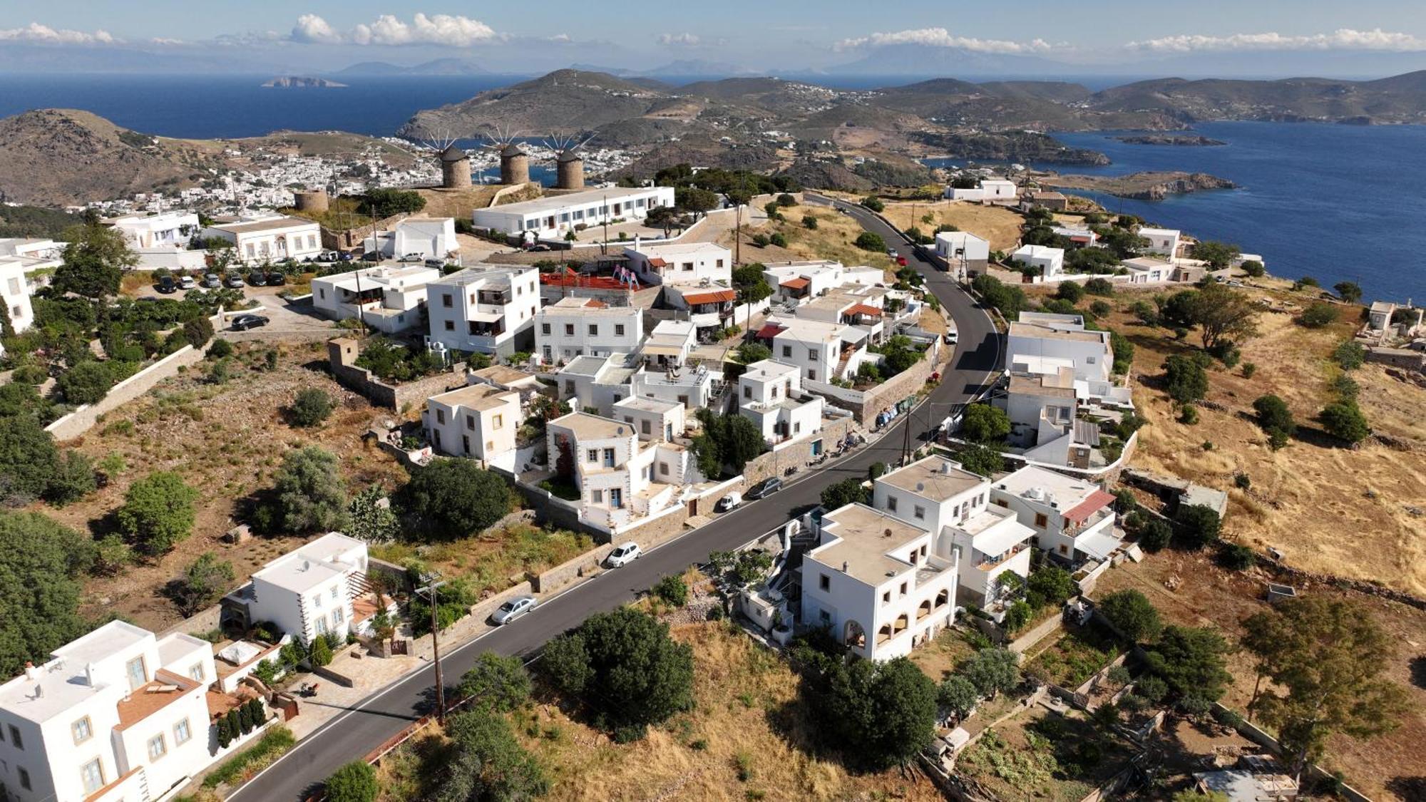 Manos House In Chora Villa Pátmosz Kültér fotó